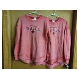 2 Chicago Bulls lightweight sweatshirts Women