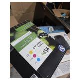 H P ink cartridges assorted