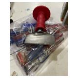 Bag of random screwdrivers and 4 inch chisel