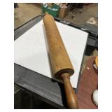 19-in rolling pin 29" total length