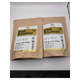 2  8oz bags Irish Breakfast Tea
