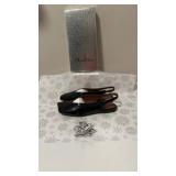 Fandimier womenï¿½s square fashion shoes black size