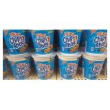 Flat of 12 cups of mini chips ahoy cookies