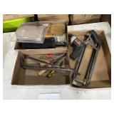 Pry bars, hand saws, zip ties, & other