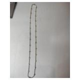 Silver chain marked 925.     .195oz