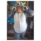 Brand new adult size triceritops onesie (one size