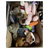 Mix of Ty beanie babies & plush dolls