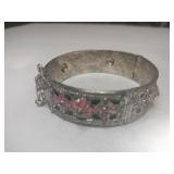 Hinged metal bangle