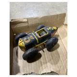 Vintage Marx No. 3 tin litho wind-up race car.