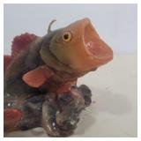 Vintage bass candle 6.5in some marks