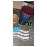 Bathroom waste cans , coin holder basket abs