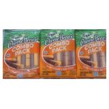 3- 8ct packages of cheese heads sharp cheddar and