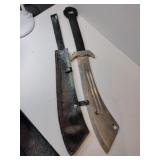 Full Tang Oriental Malitia Axe / Machette 13-in