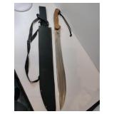 Jungle master machete 19" blade w/ sheath