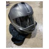 Bombardier DOT helmet medium with pilot style