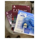 2 boxes of 4ï¿½ x 6ï¿½ net style miniature light sets