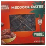 Very large 5lb box of whole medjool dates