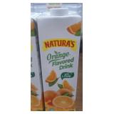 Case of 12- 33.8oz containers of orange flavored