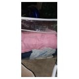 Pink\nAnd blue heated blankets