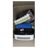 Ice trays , drink pitchers. can opener and other