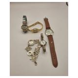 5 Watches assorted