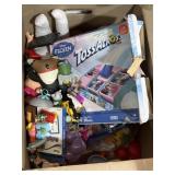 Mix of small toys, games, Disney, etc.