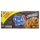 2 family size packages of chunky chips ahoy