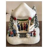 Thomas Kincaid Caroleï¿½s with lights, new