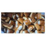 9+ lbs bulk box of soft Bavarian pretzel bites