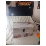 Nice Small Hope Chest ,New, Rope Handles