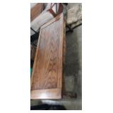 Wooden coffee table 52x22x15in