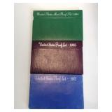 1972 and 1985 ,1994 United States UC proof sets