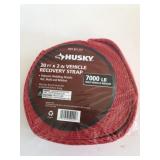 Husky 20 ft x 2 in vehicle recovery strap
