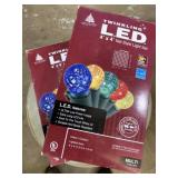 Two boxes of 4ï¿½ x 4ï¿½  twinkling LED net style