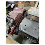 Battery RC truck with remote and extra body