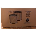2 hepa air replacement filters