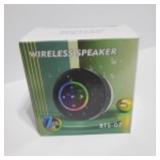 Waterproof rechargeable Bluetooth shower speaker