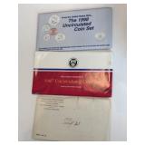 1971 and 1987 ,1998 United States UC proof sets