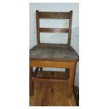 Wooden toddler chair