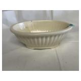 Haeger Pottery ribbed oval planter 3948A