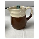 Unmarked vintage Oxford Stoneware pitcher
