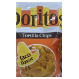 2 full size bags of taco flavored