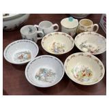 Collection of vintage Wedgwood Peter Rabbit