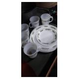Corelle Corning "Holly days" pattern 13 pc