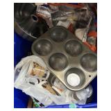 All kinds of stuff new coffee mugs, bakeware, and