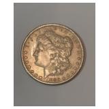 1880 silver Morgan dollar