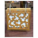 Wooden Disney Mickey Mouse themed photo album