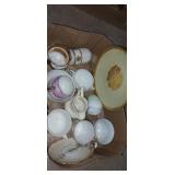 Fine china cups and saucer plates