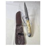 Hammer Brand Fixed Blade Knife with Sheath