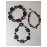 3 Natural Stone bracelets